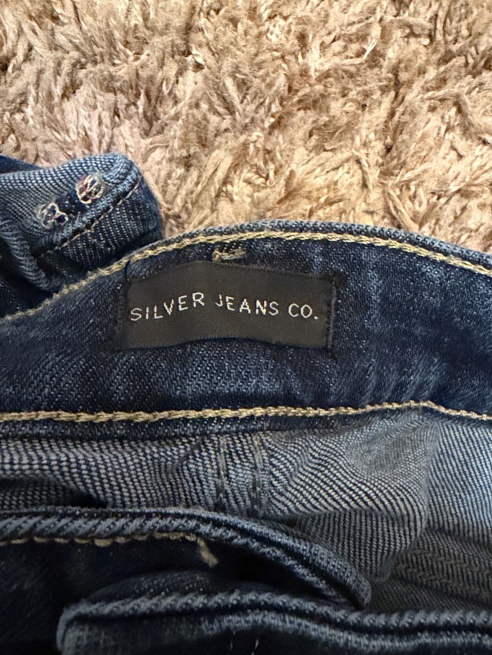 Silver Jeans Dark Blue Boyfriend jeans - Picture 2 of 4